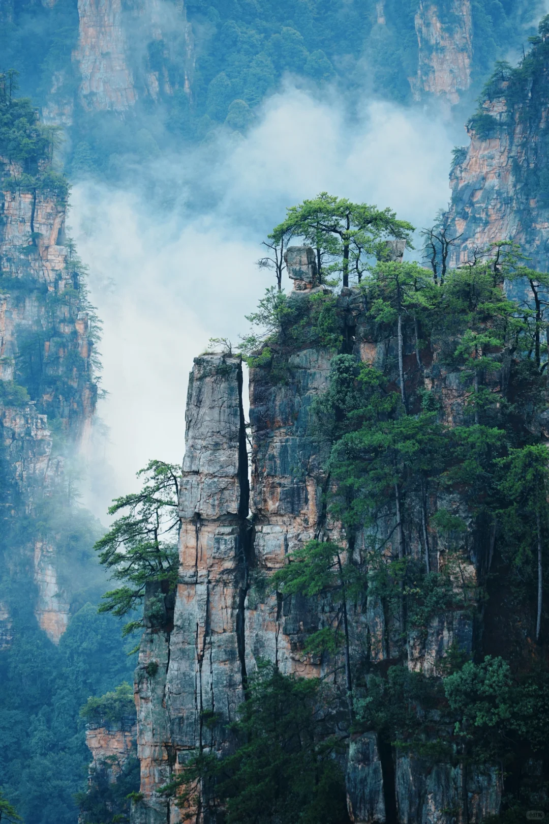 奇峰三千出云，云梦百里藏峰