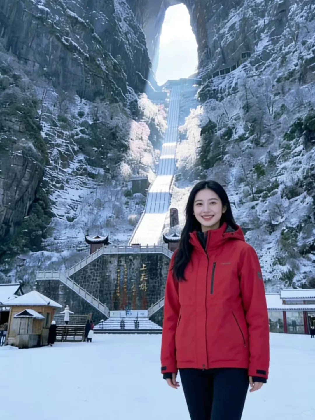 2025张家界冬雪实录❄️两天一夜沉浸式玩雪