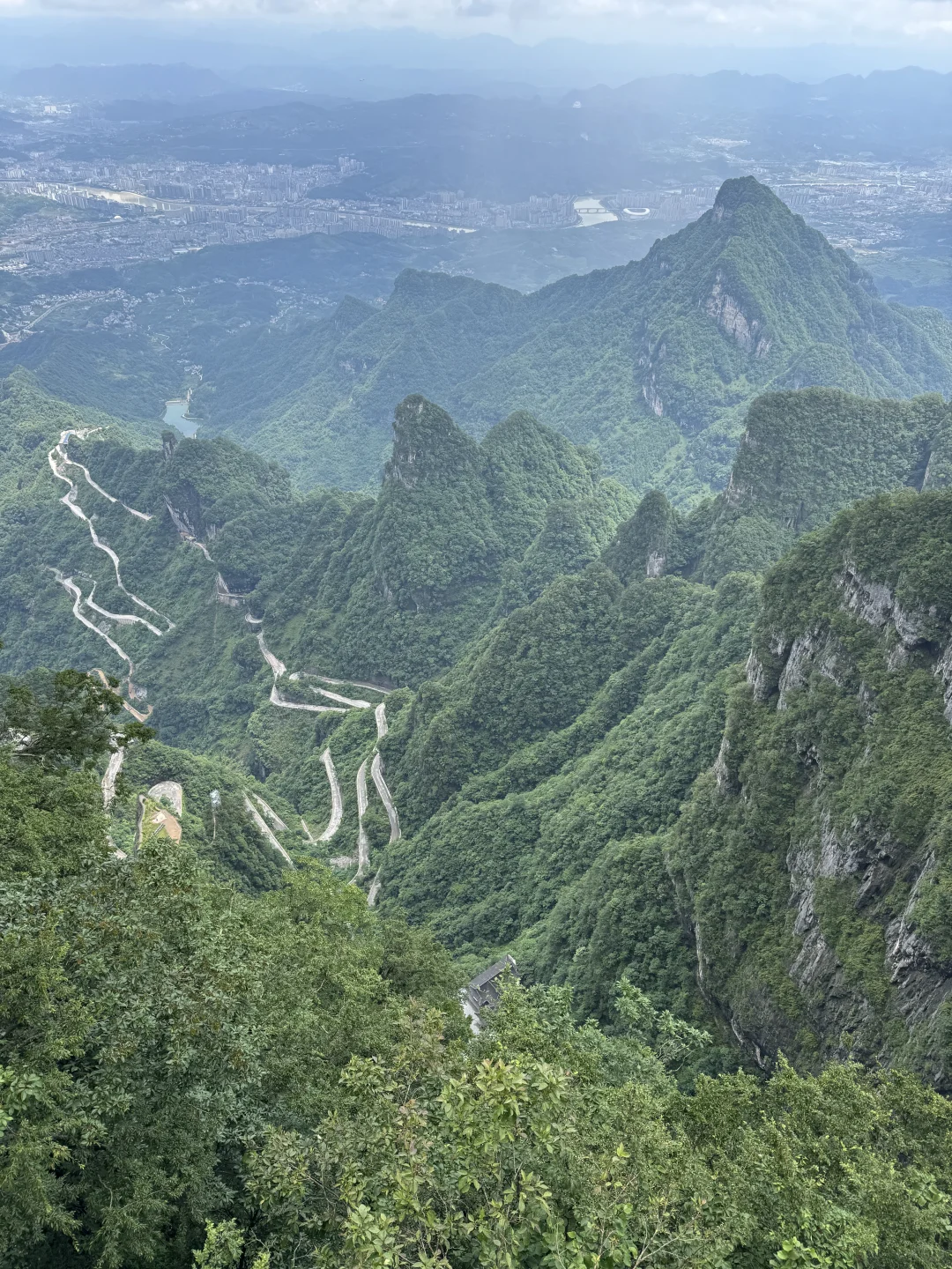 天门山后劲儿:上去一趟魂丢在999级天梯了