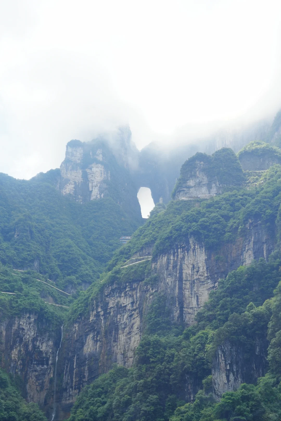 张家界天门山 坐A线索道才能值回票价！！！
