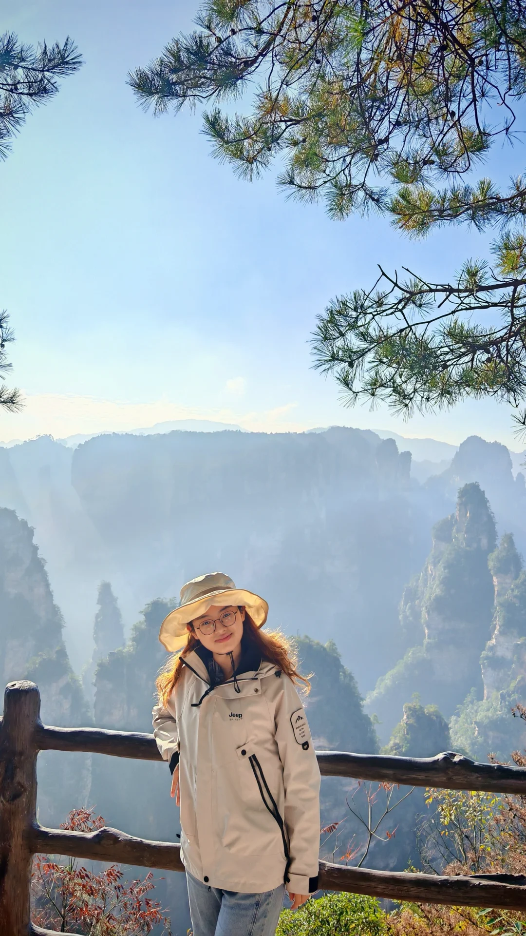 当你在张家界找了一个向导