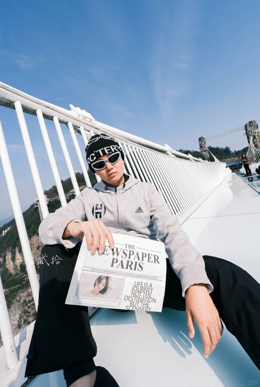 直接抄作业❗来张家界大峡谷玩，玻璃桥上这