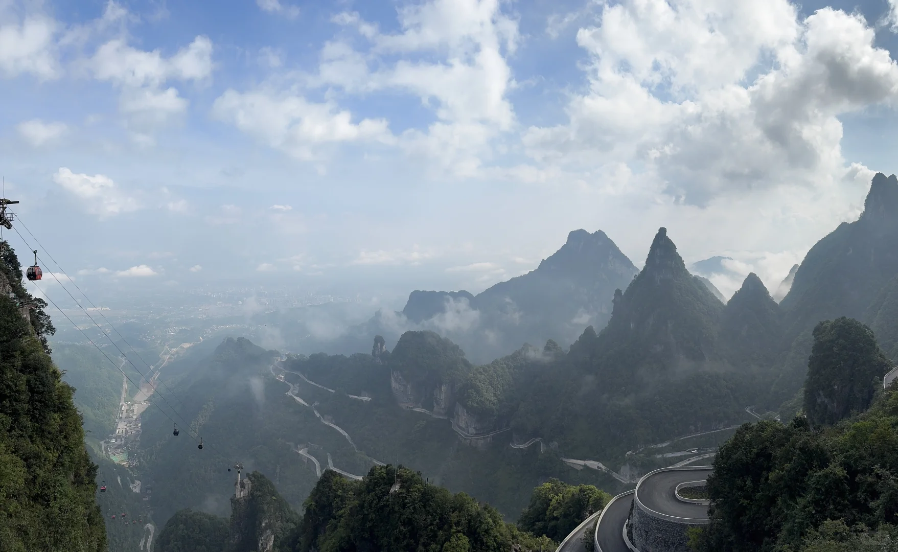 张家界天门山走起