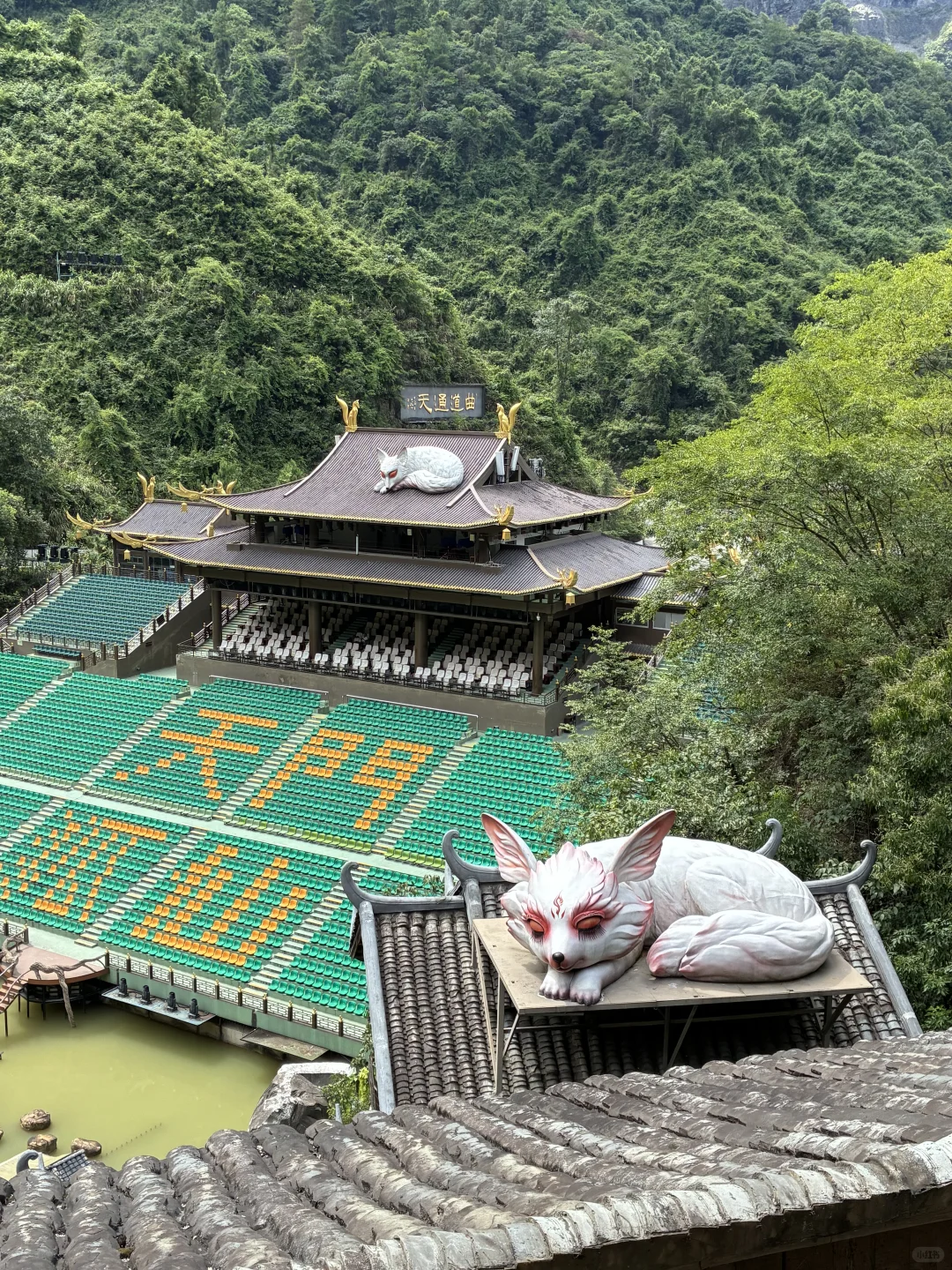 我在天门山没空想你！