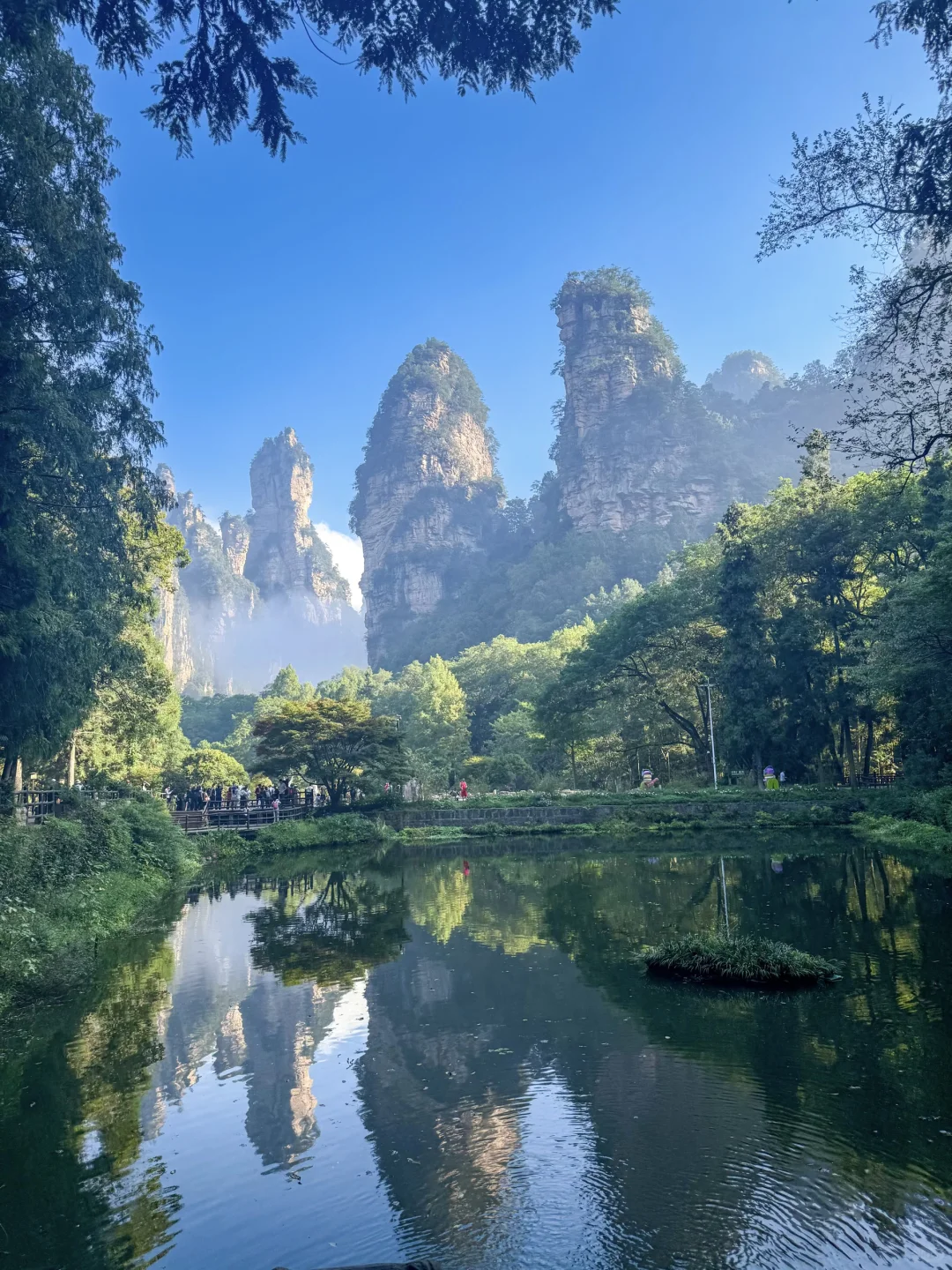 张家界国家森林公园 黄石寨徒步上下