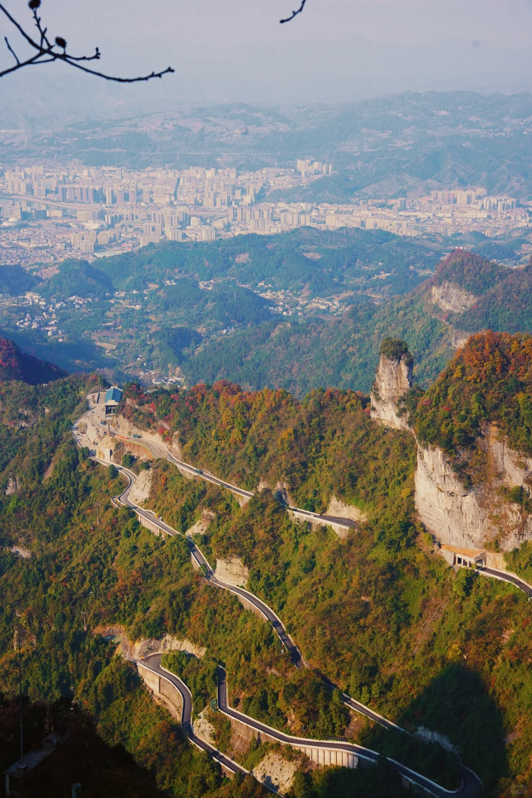 张家界的深秋绝美啊～