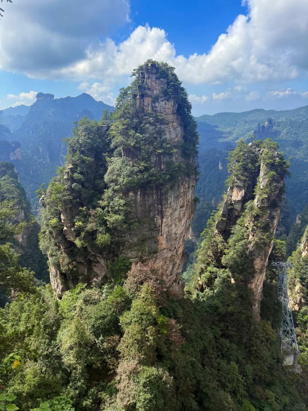 张家界国家森林公园 黄石寨徒步上下