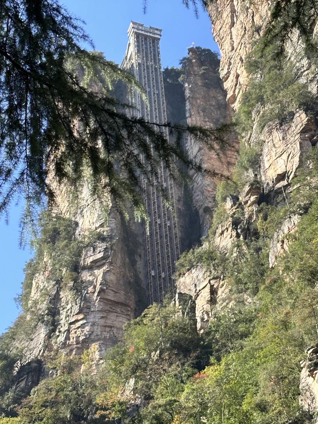 11.13 张家界百龙天梯别来了 劝退 劝退