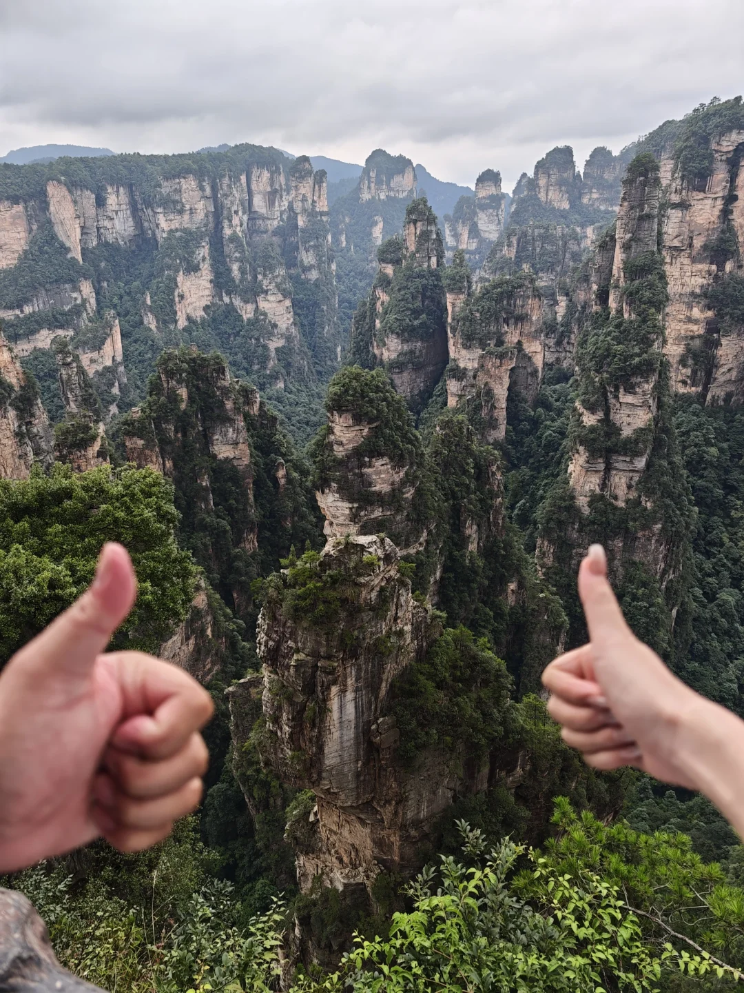 两日游玩张家界森林公园，反向拒绝人堵人
