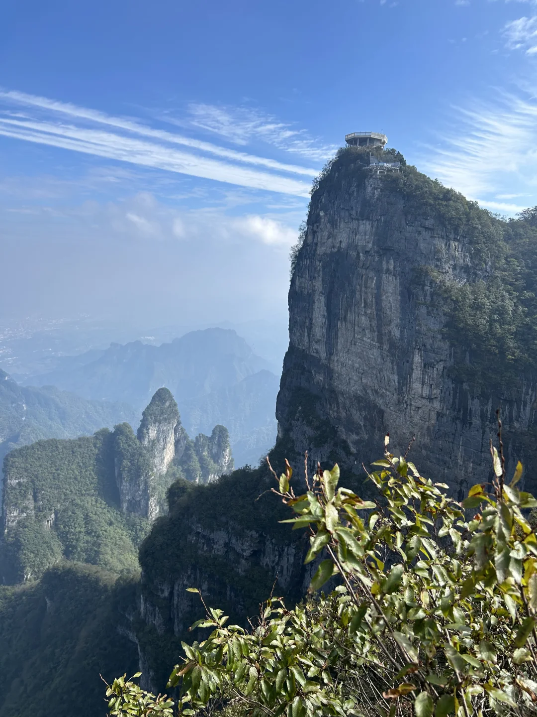 今天的张家界天门山也太好看了吧～