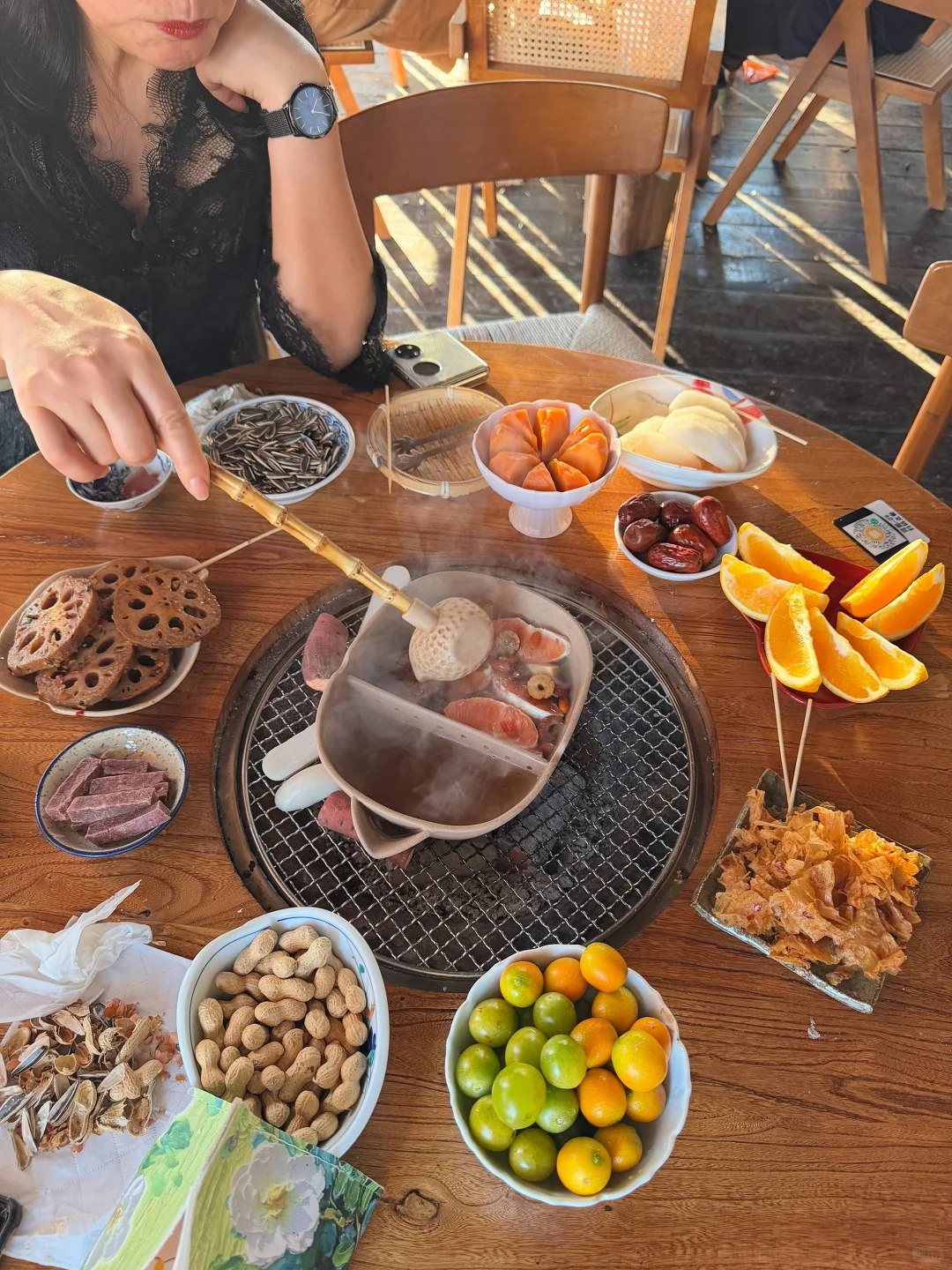 秋日必打卡！常德河街氛围感超绝的河畔阳台