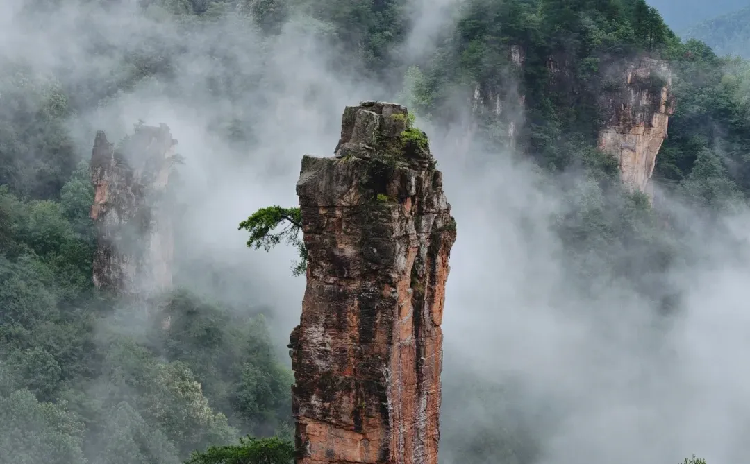 去了张家界，才知道水墨画还是太保守了……