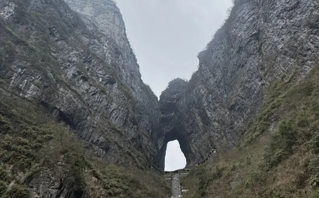 我以为的天门山VS实际的天门山