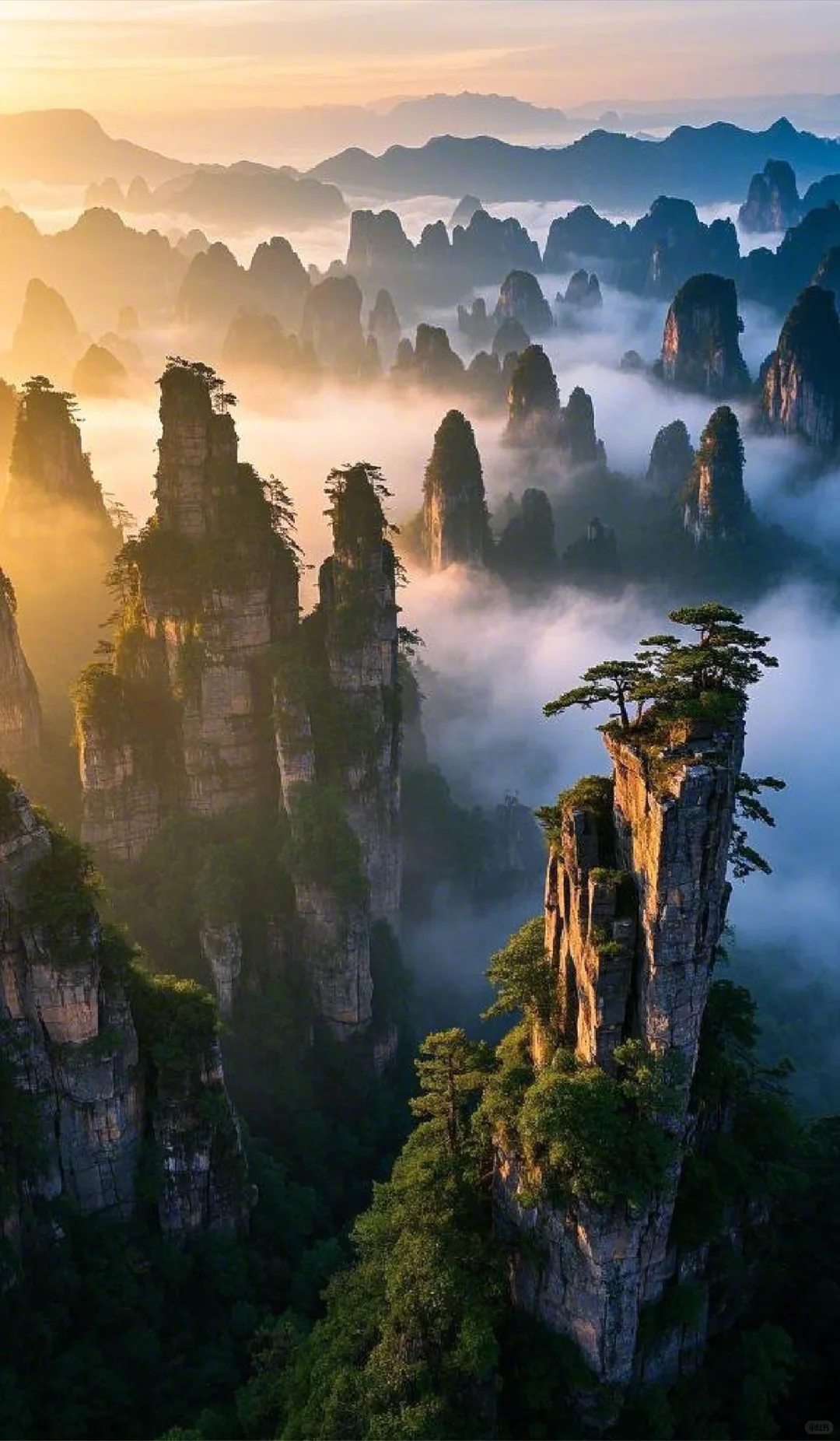 当秋色邂逅奇峰，这里的美让人词穷🍁