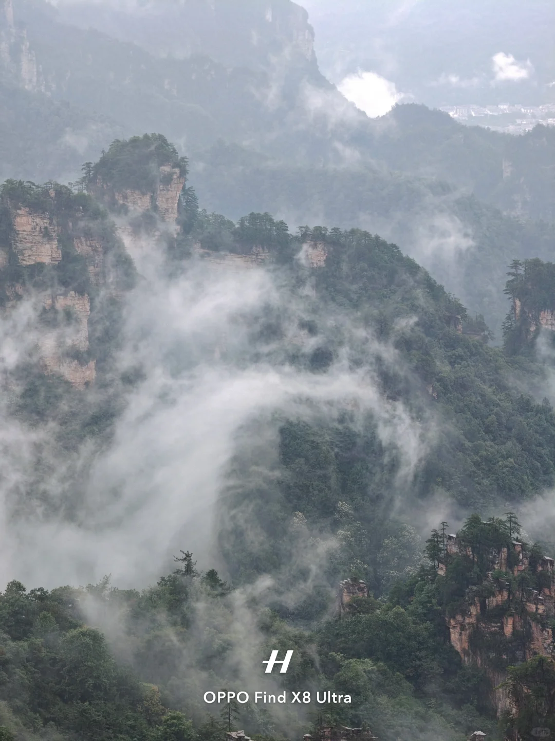 去了张家界，才知道水墨画还是太保守了……