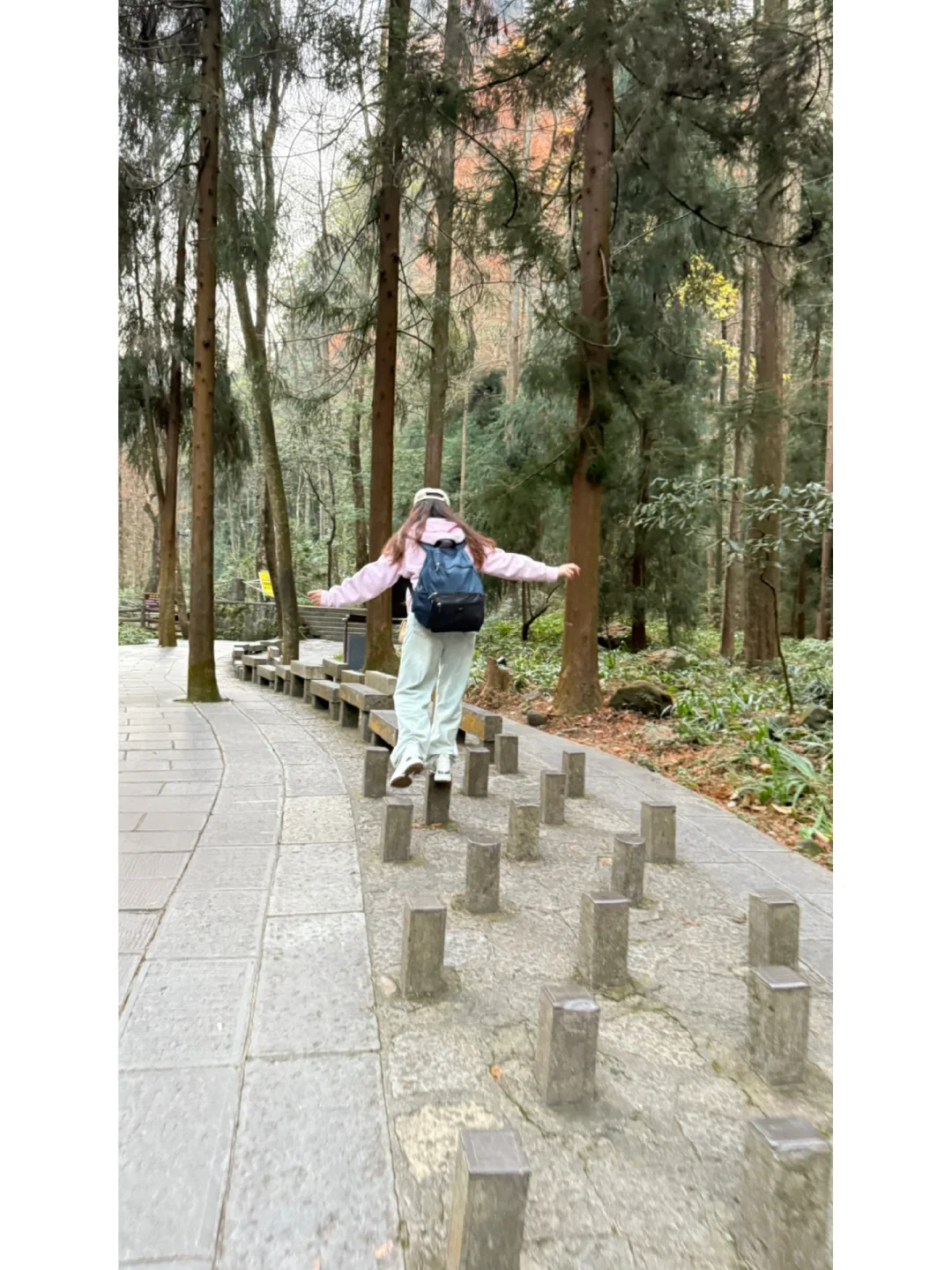 张家界12月8日游玩实况可穿短袖也穿厚外套