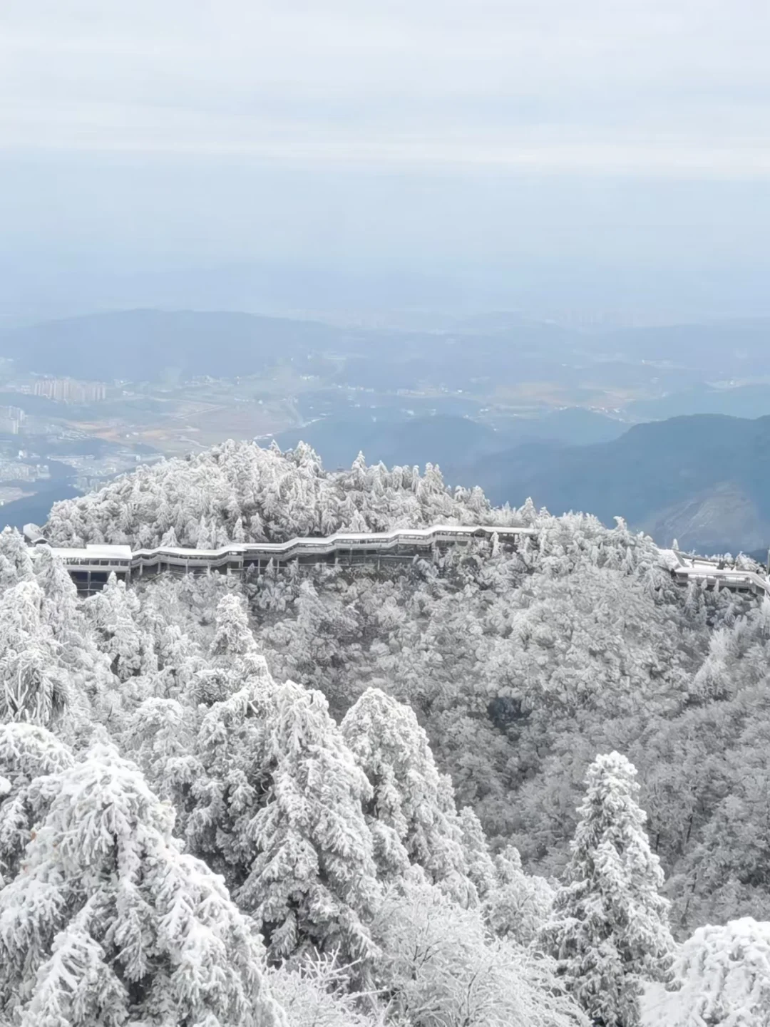 张家界天门山冬游｜选B线也太香了吧❄️