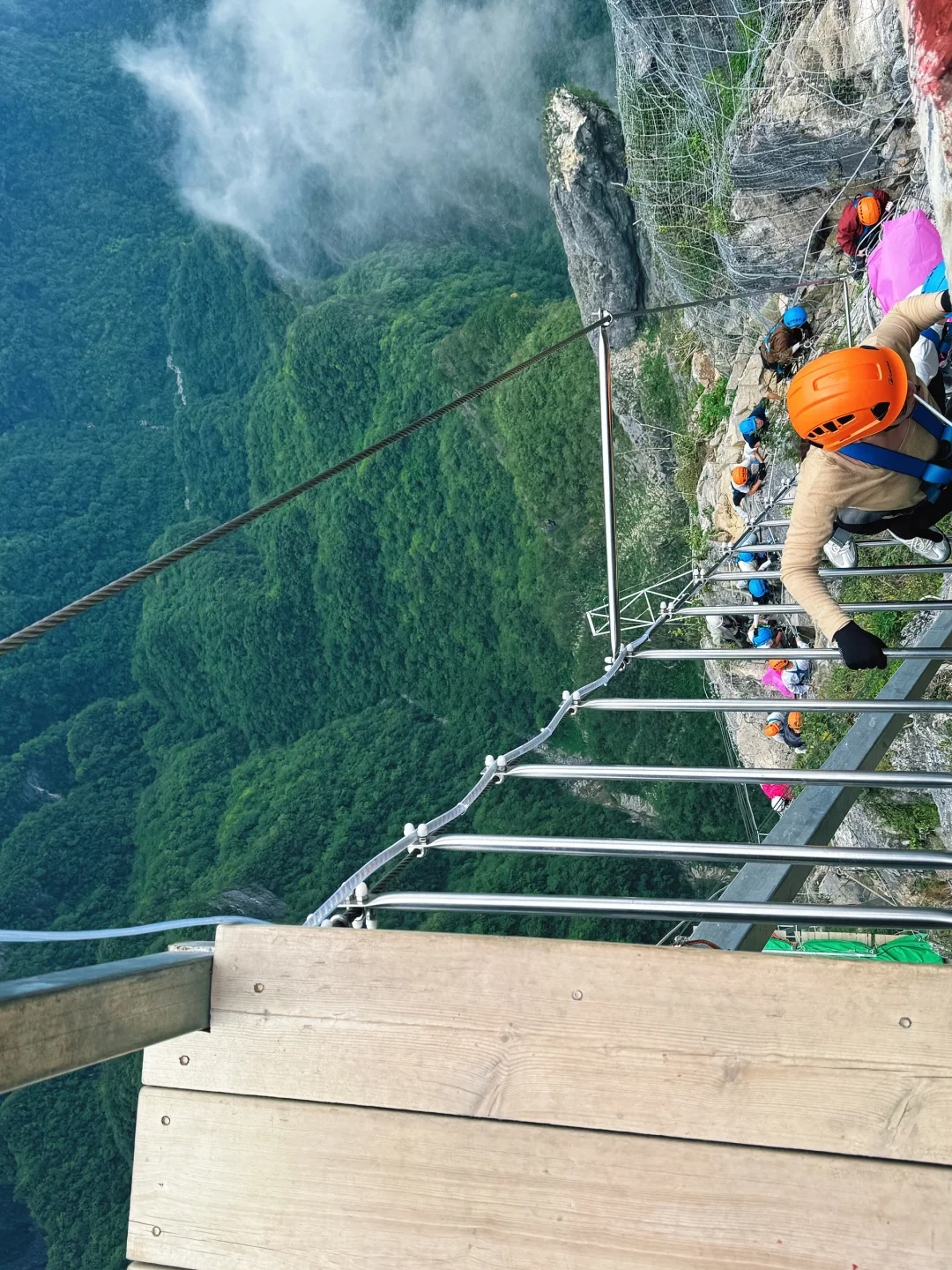 张家界七星山竟然不堵！！