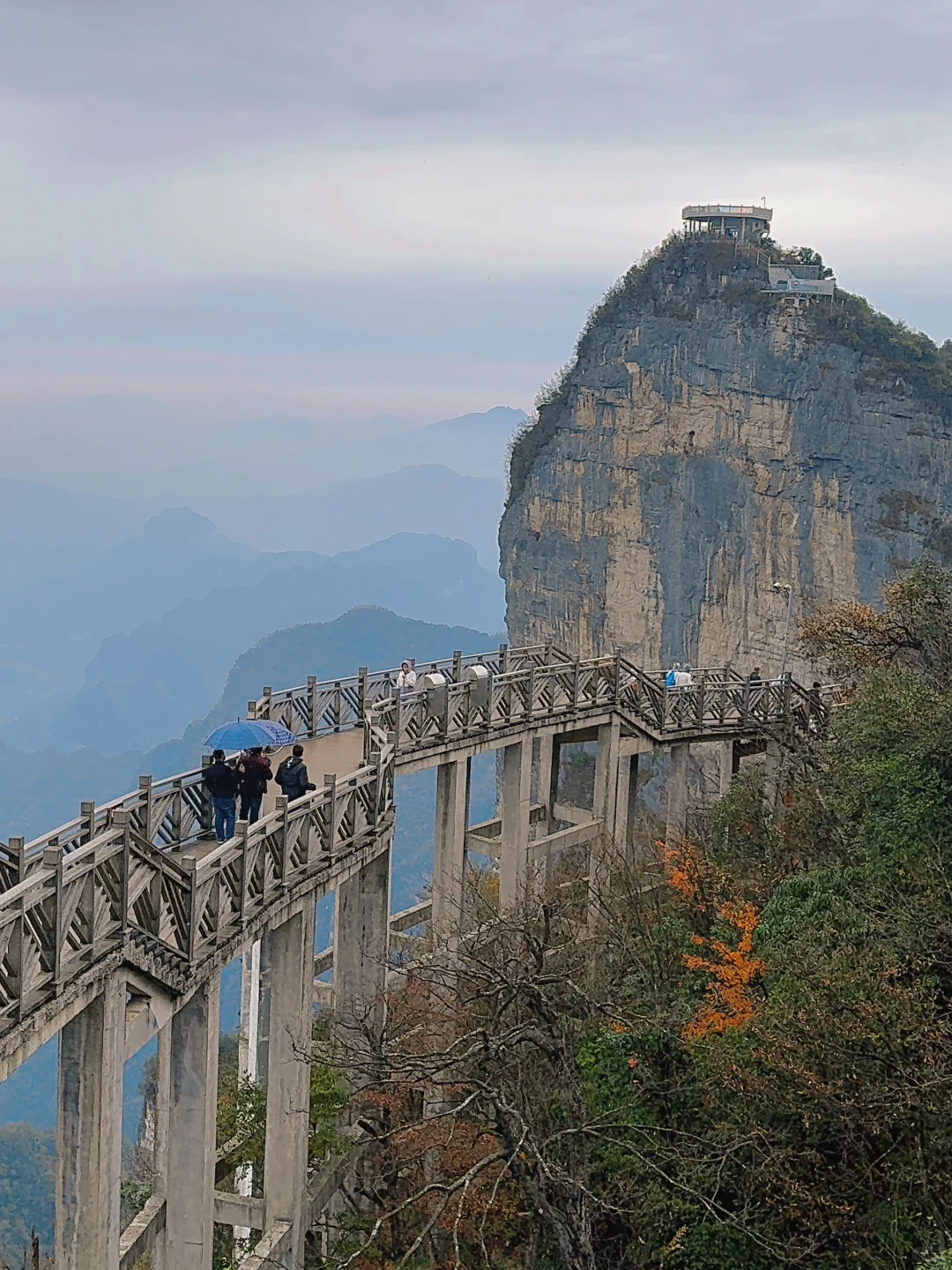 拥抱秋日的张家界 天门山篇🌳