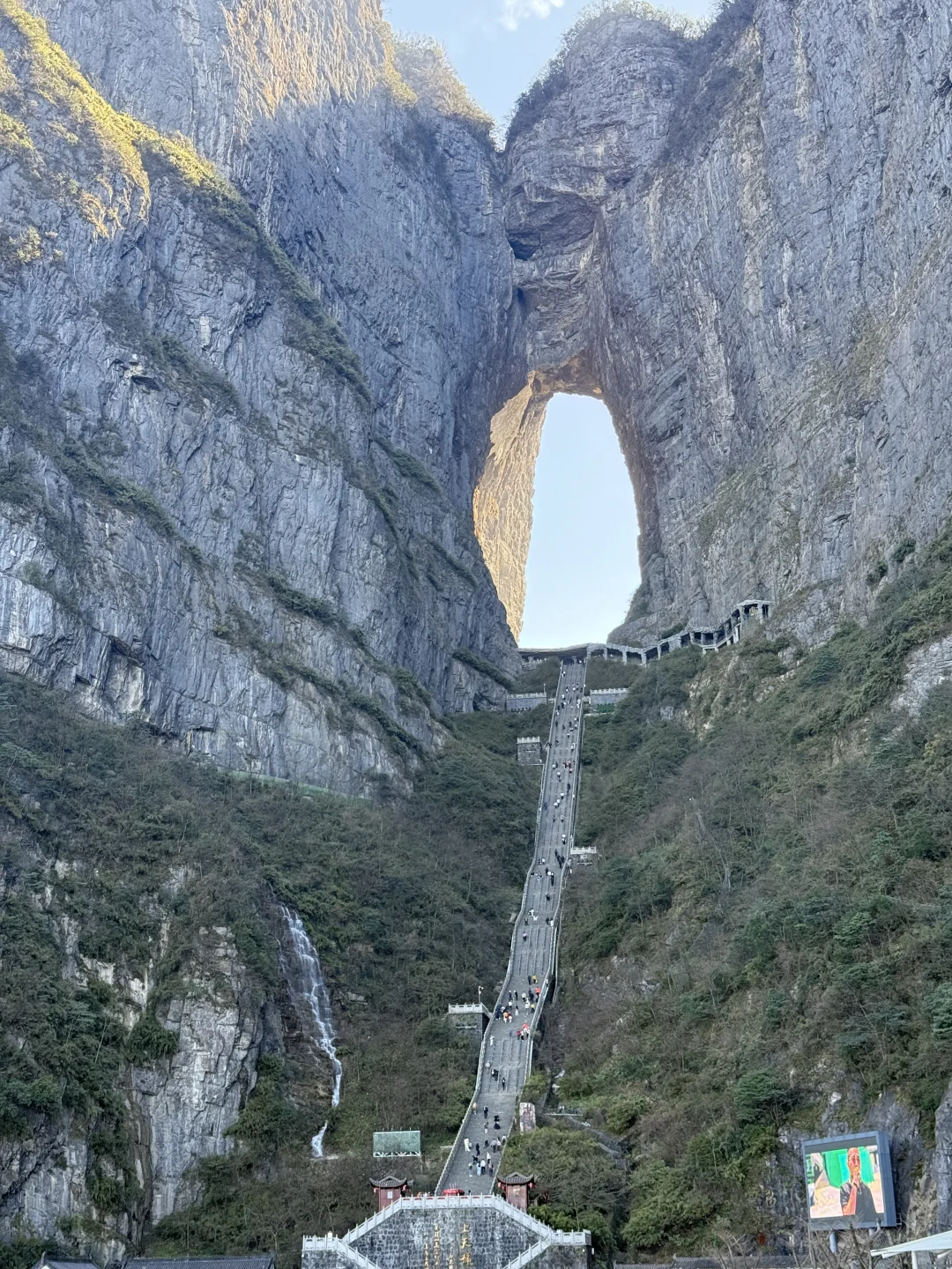 张家界天门山现在一定要走B线