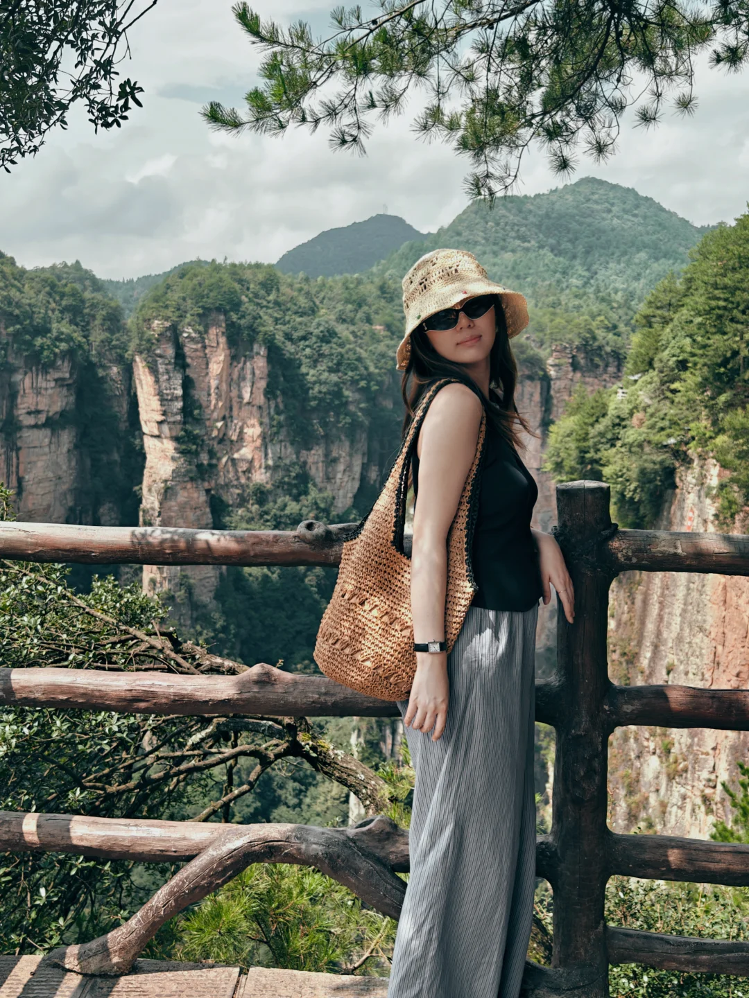 来到张家界好像掉进了神仙的取景地哇🎬