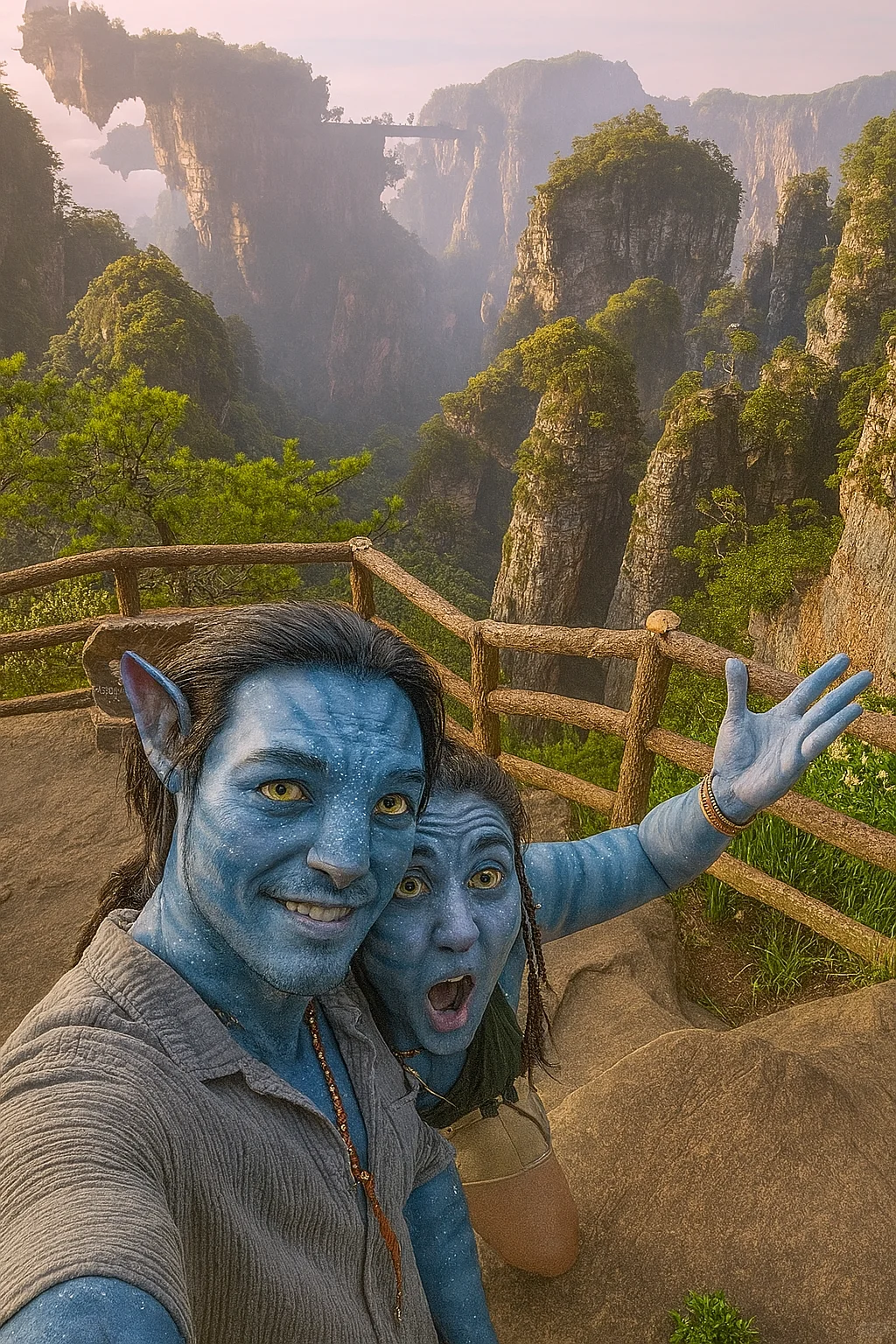 潘多拉星球我来了！💙💙💙