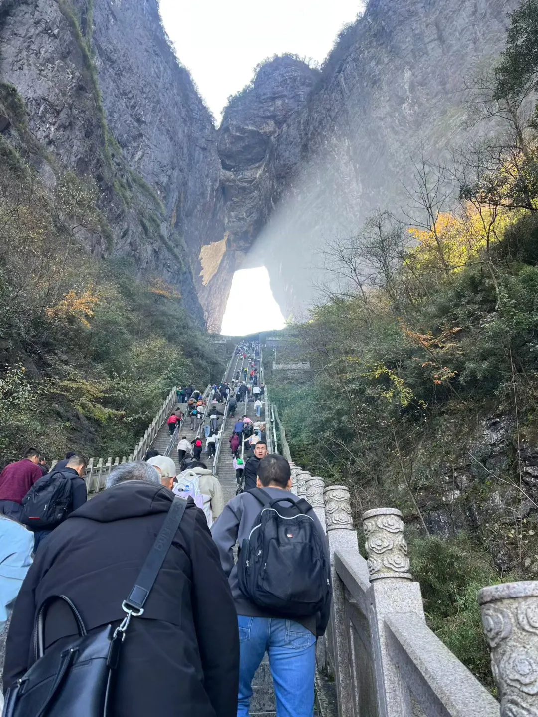 11月16日 天门山实况