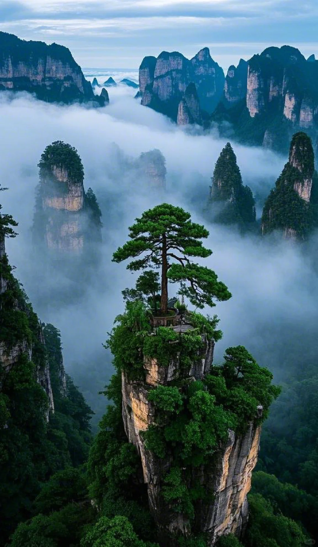 当秋色邂逅奇峰，这里的美让人词穷🍁