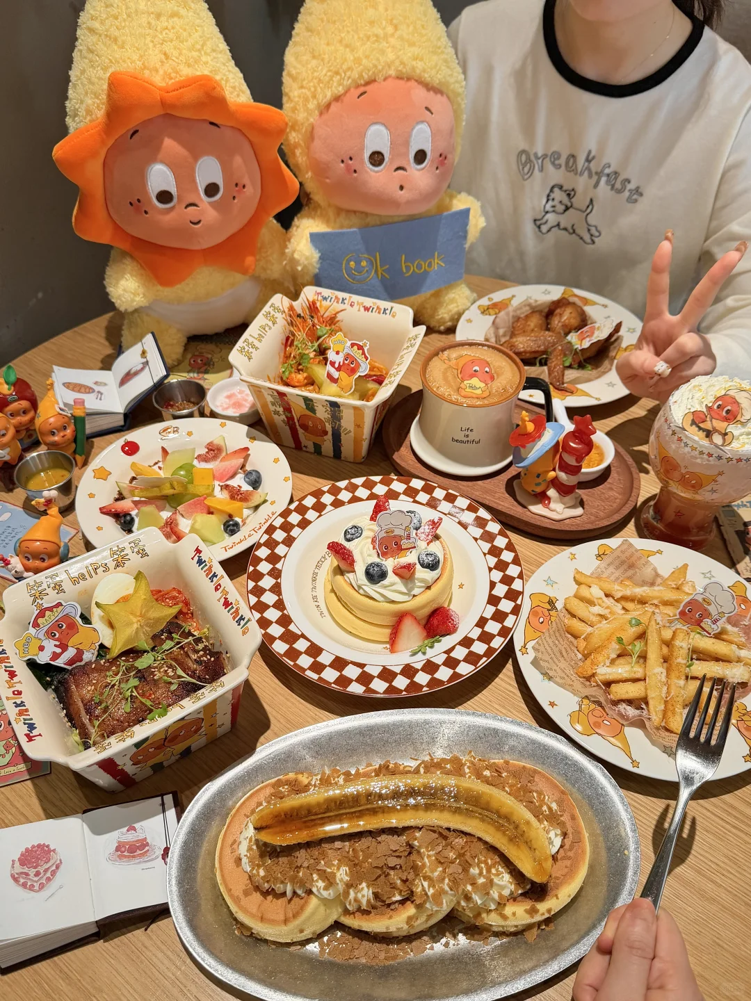 长沙新出的！！星星人主题！！二人食🌟