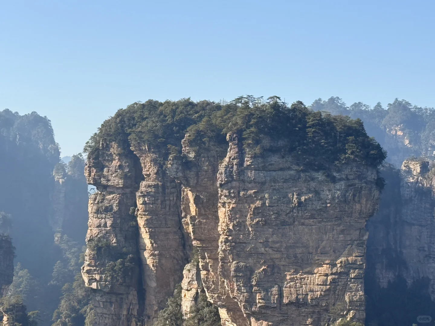 淡季张家界人少，无坑