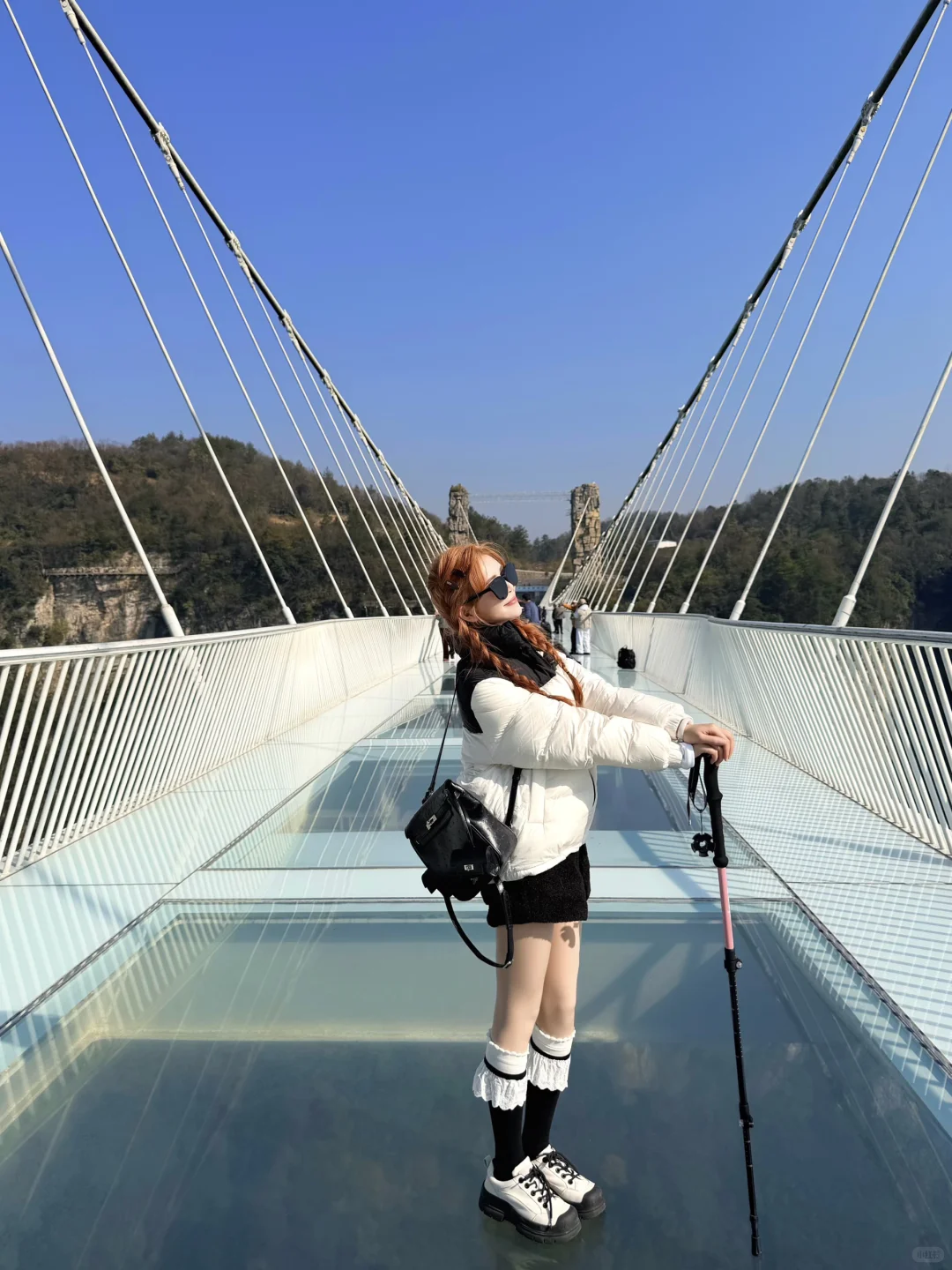 张家界大峡谷徒步快乐吸氧🍃