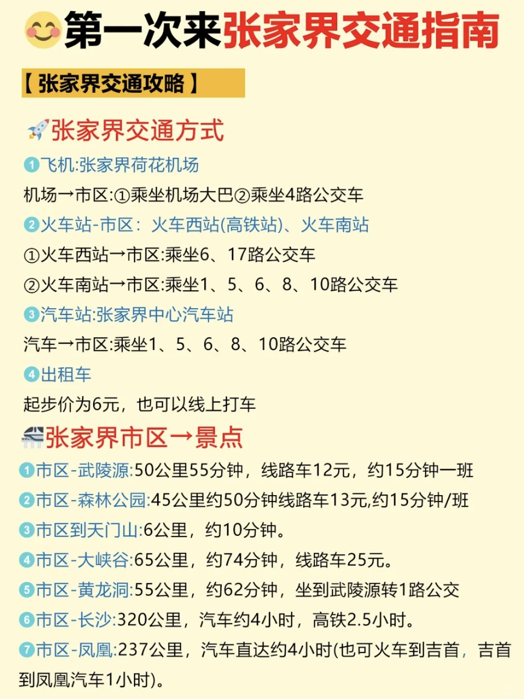 人均💰1000的张家界四天三晚攻略