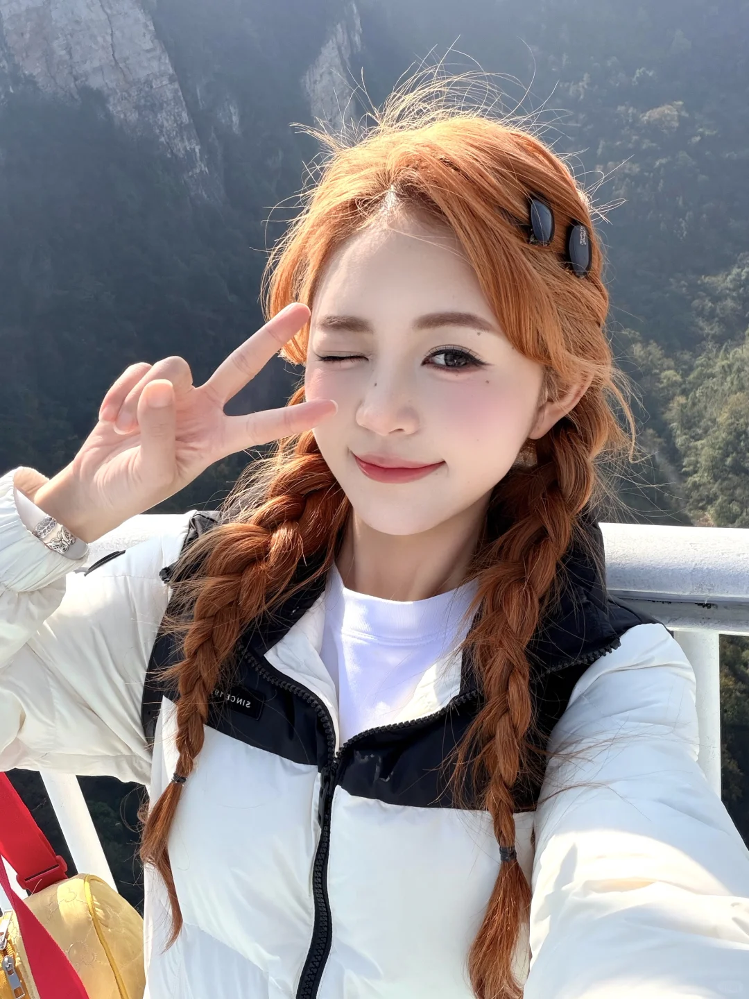 张家界大峡谷徒步快乐吸氧🍃