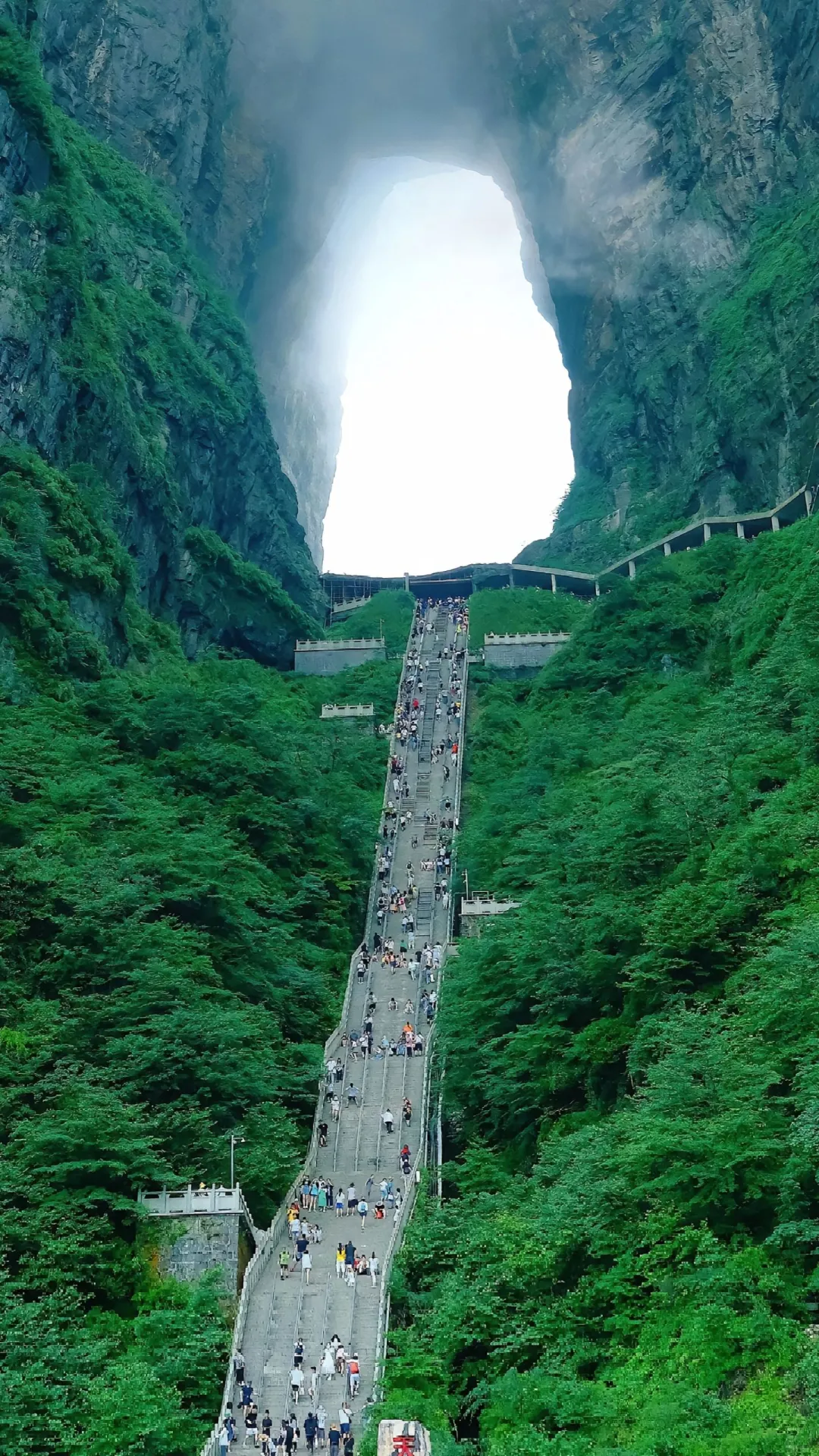 张家界，天门山