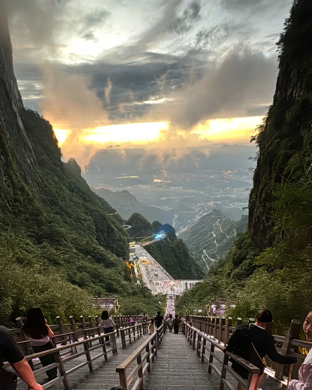 张家界，天门山