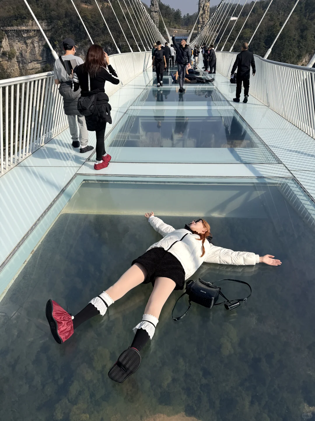 张家界大峡谷徒步快乐吸氧🍃