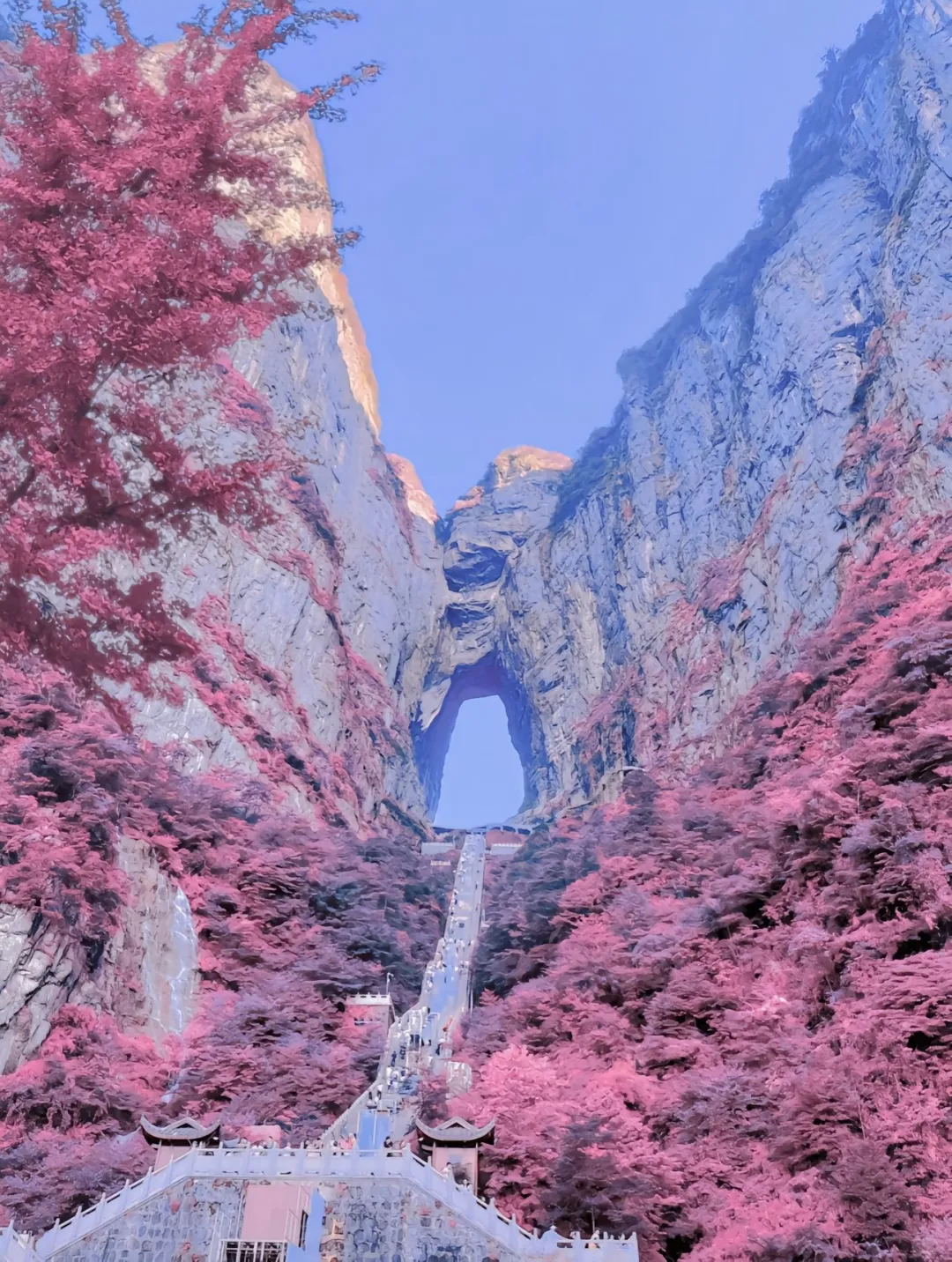 张家界，天门山