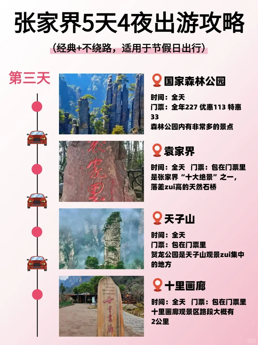 恕我直言😓谁说去张家界没正确出游攻略❓