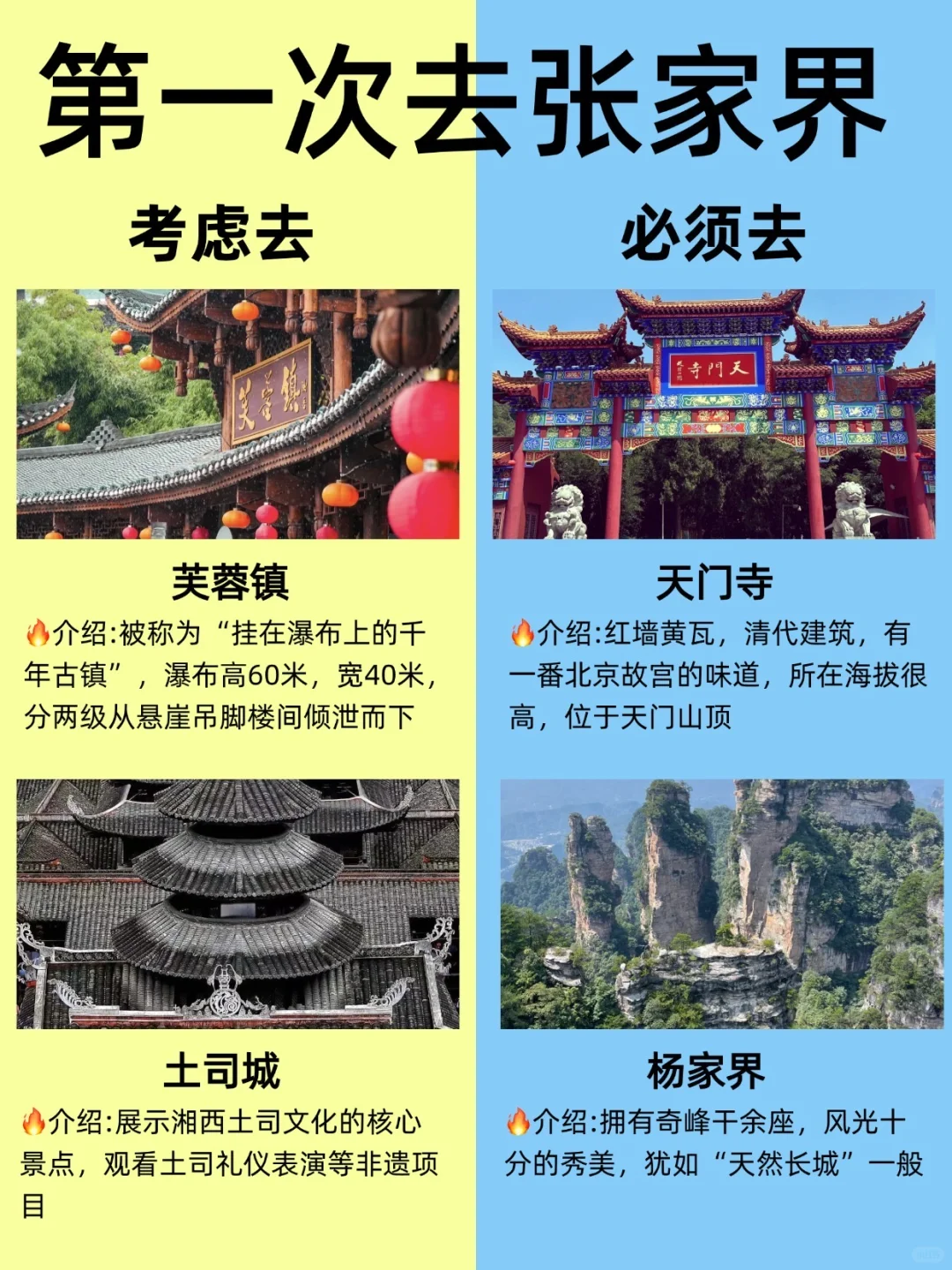 去了张家界4次，要去的一定要听劝！！！