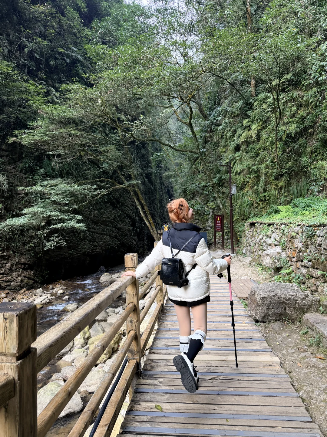 张家界大峡谷徒步快乐吸氧🍃