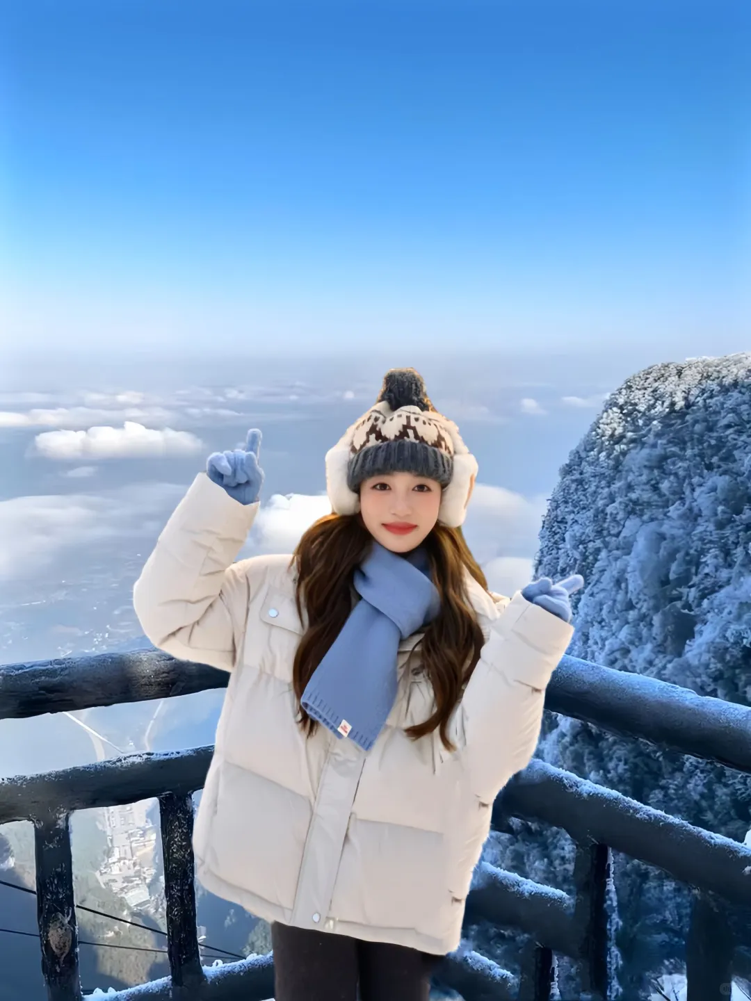 📍张家界受冻已回，但也被雾凇美哭啦😭