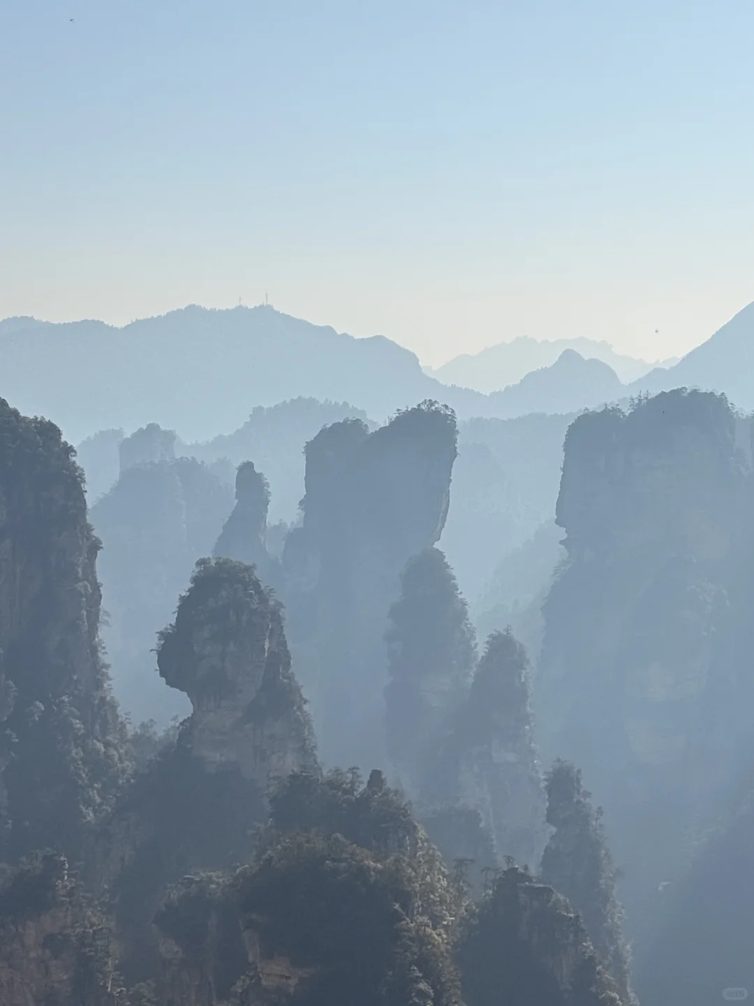 淡季张家界人少，无坑