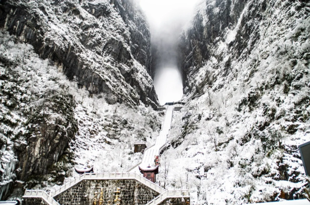 ❄️张家界天门山冬日限定冰雪童话！