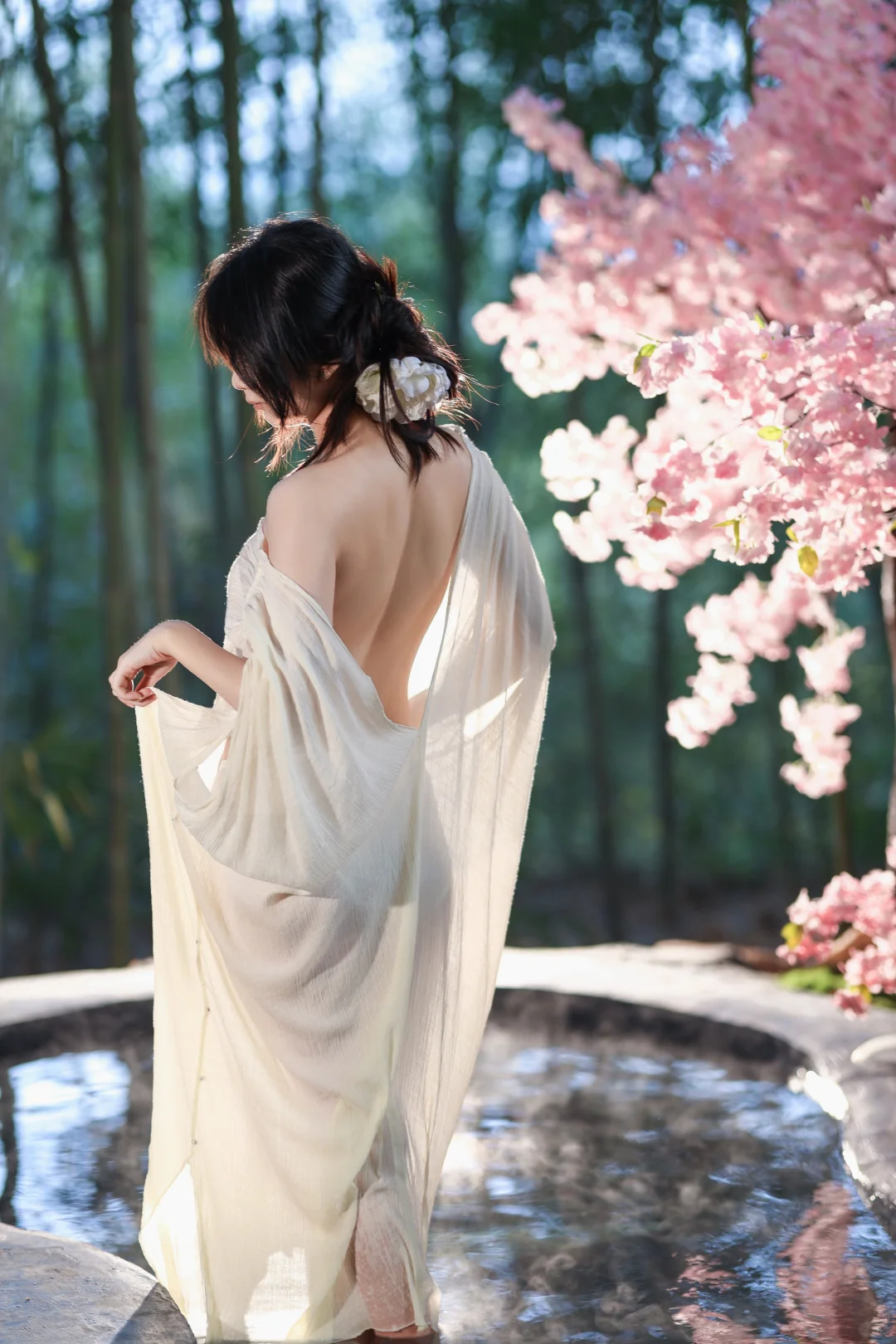 没想到长沙还有这种竹林温泉！！