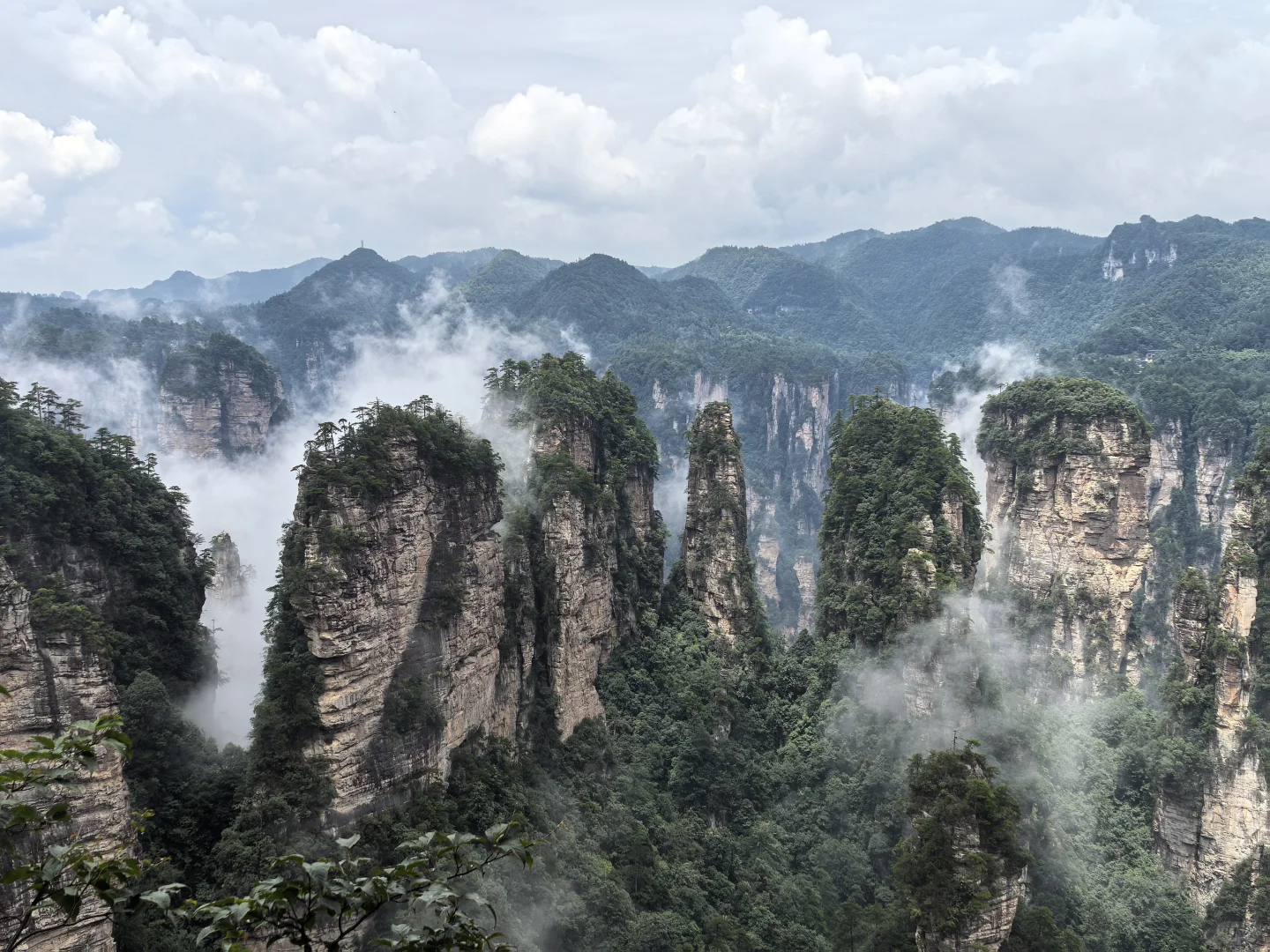 张家界暴雨后,我被自然深深“看见”