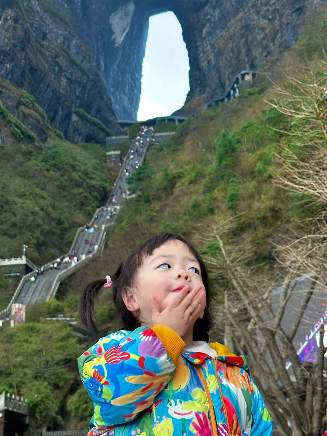 张家界天门山，原来带孩子应该这样玩🚠⛰️