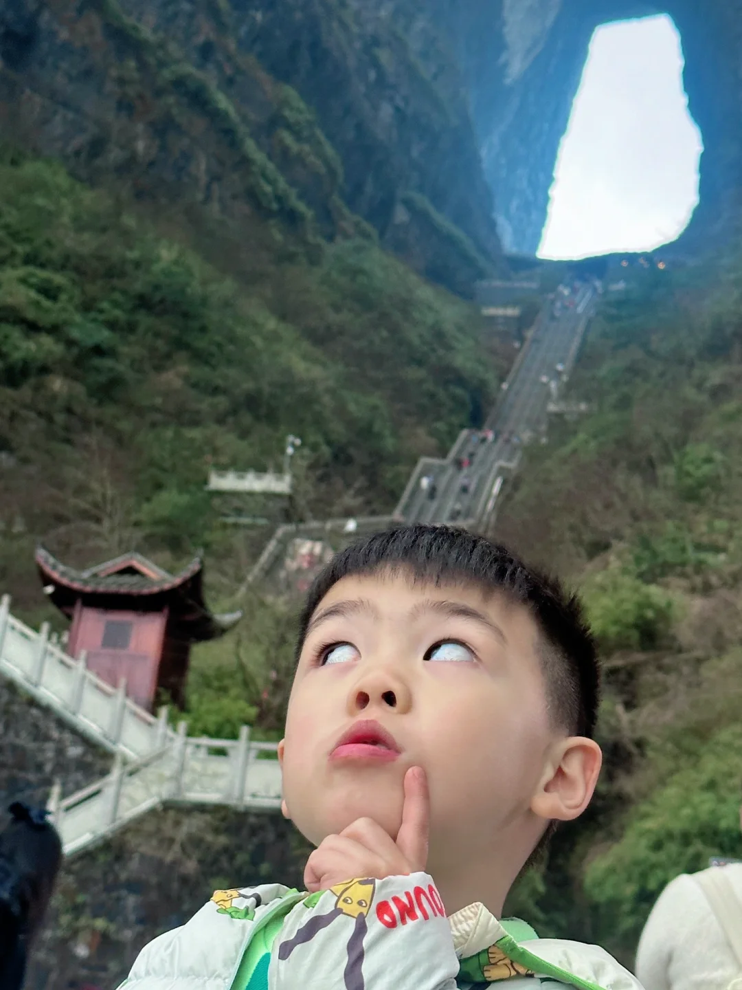 张家界天门山，原来带孩子应该这样玩🚠⛰️