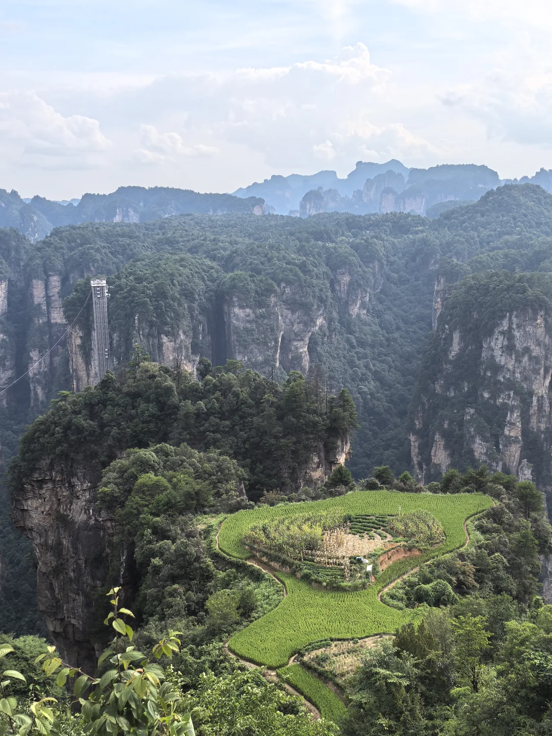 张家界暴雨后,我被自然深深“看见”