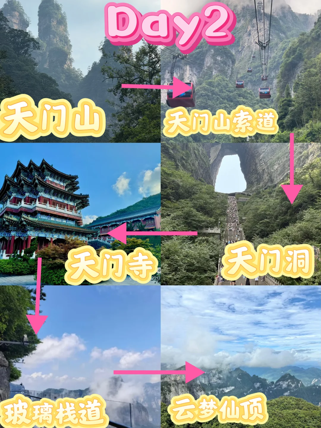 ‼️‼️张家界保姆级攻略来啦！