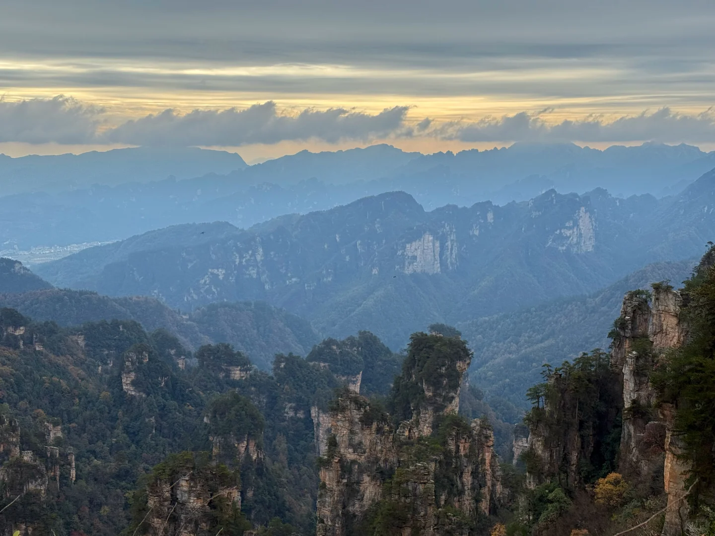 11月18日张家界雾凇